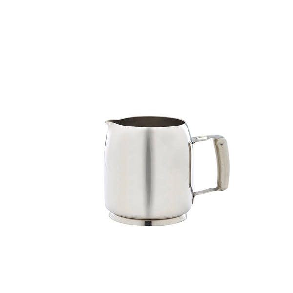 GENWARE |  STAINLESS STEEL PREMIER MILK JUG 350ML / 12 OZ | PRMM12