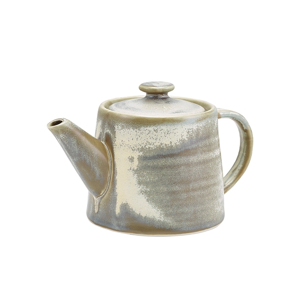 GENWARE | TERRA PORCELAIN MATT GREY TEAPOT 50CL X 6 | TP-PMG50