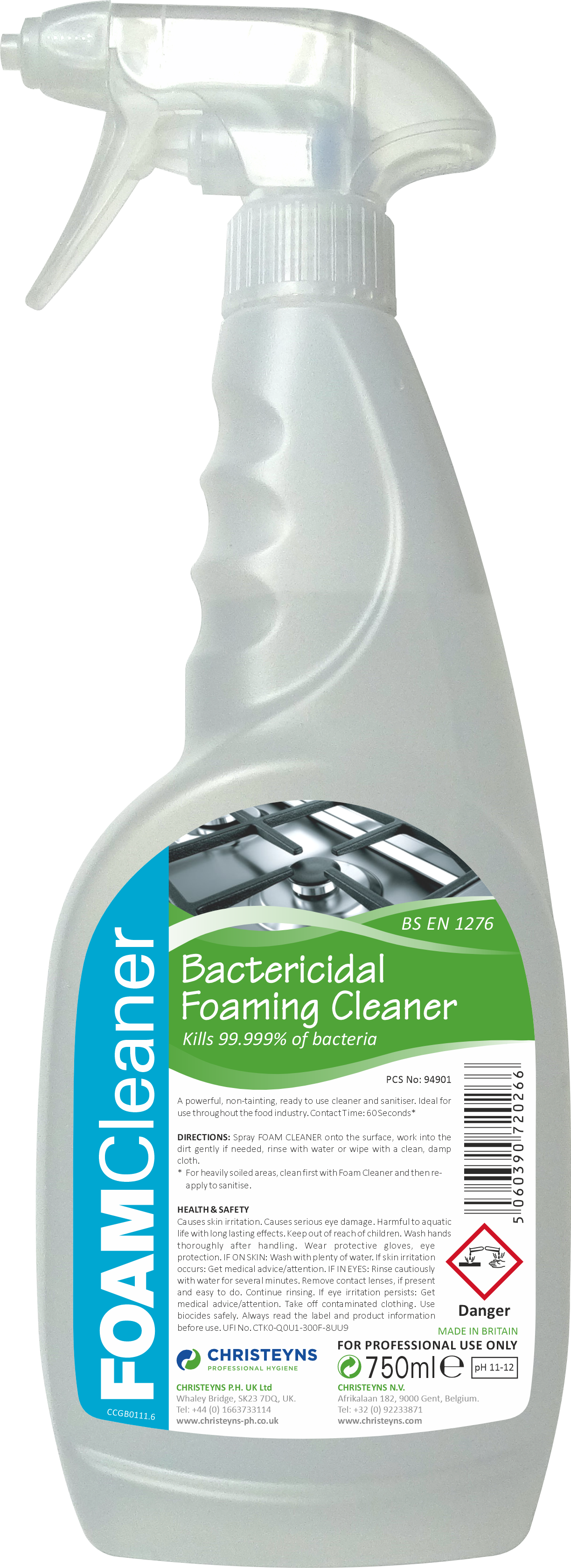 CHRISTEYNS (CLOVER) | 219 FOAM CLEANER X 750ML | 219