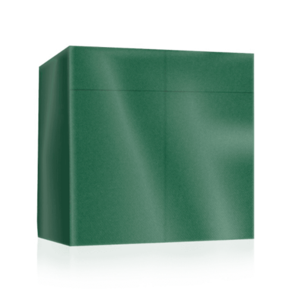DUNISOFT | 8 FOLD TABLIN POP-IN DINNER NAPKIN FOREST GREEN 40 X 40CM X 500 | POPIN4048FG | 421159