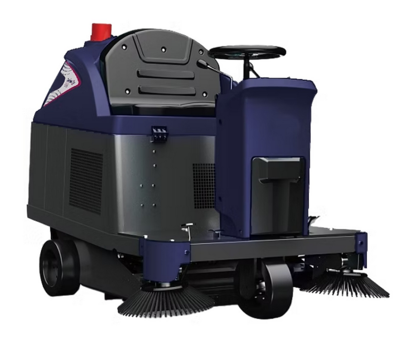GENIUS G52B RIDE ON SWEEPER 53 INCH C/W BATTERY & CHARGER