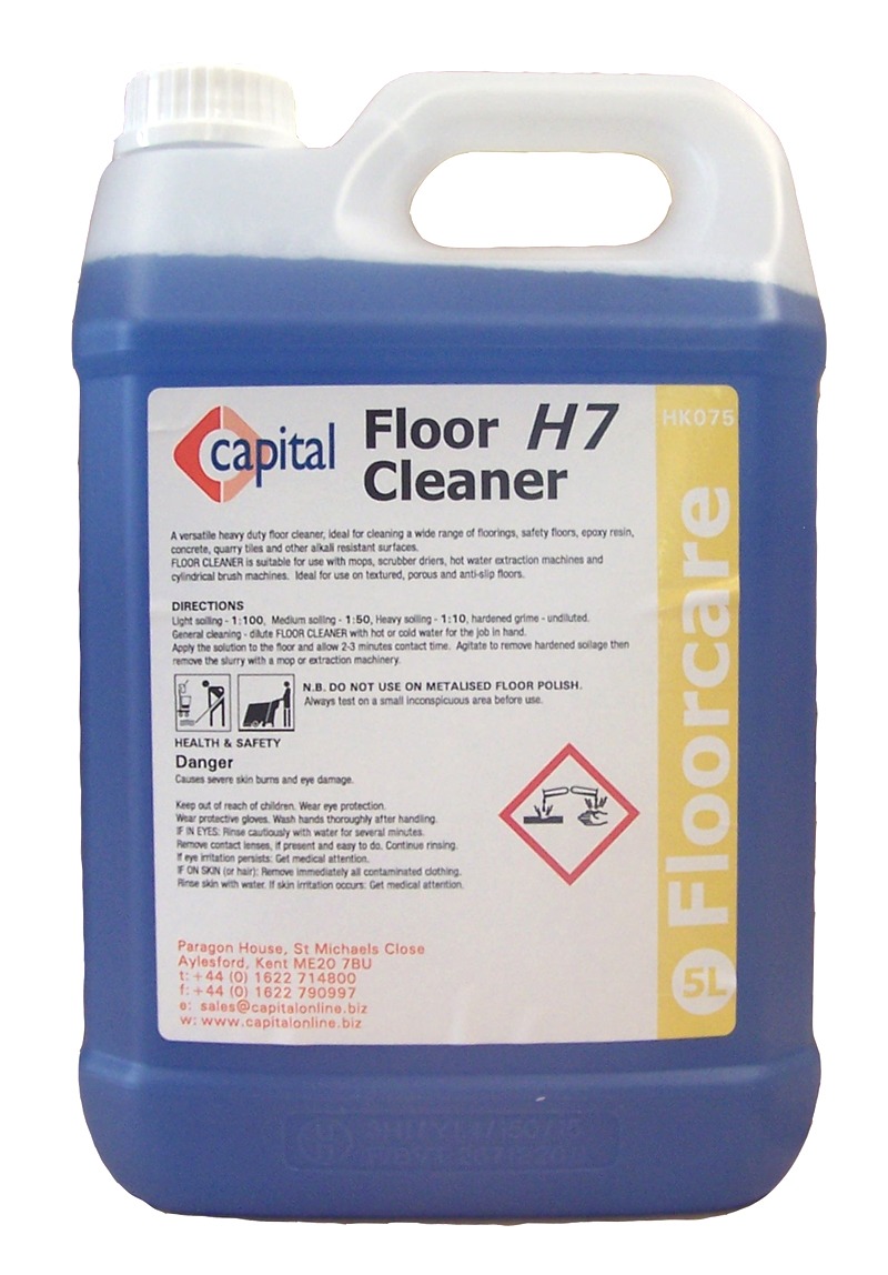 CAPITAL | FLOOR CLEANER  X 5 LTR