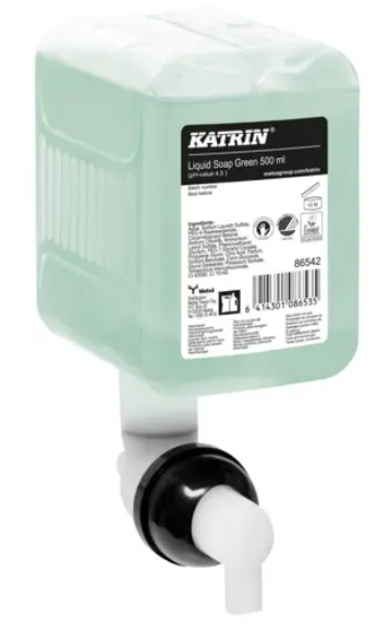 KATRIN | HAND SOAP 500ML REFILL CARTRIDGES X12