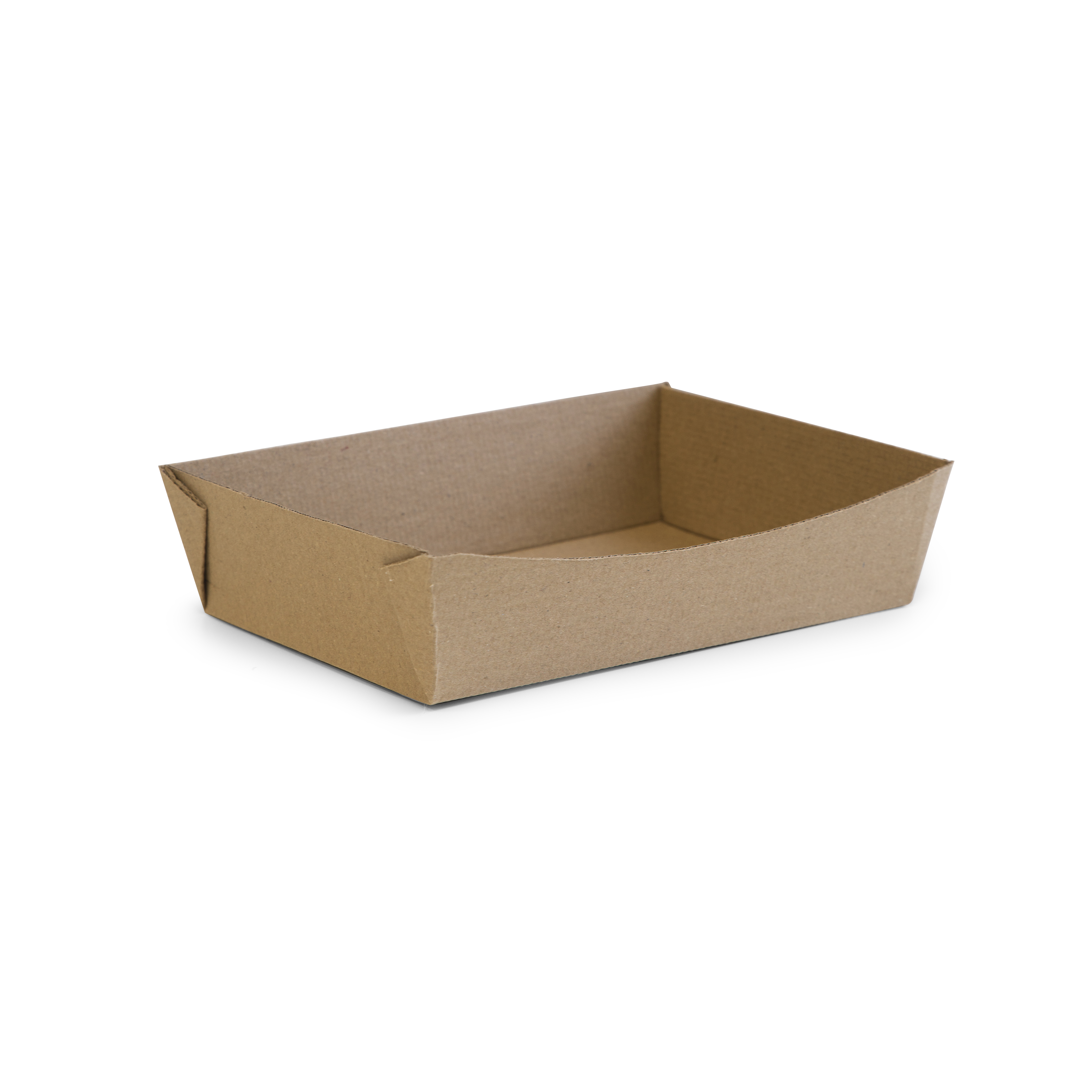 VEGWARE | 8 X 6IN MICROFLUTE FOOD TRAY X 200 | MFT-8X6