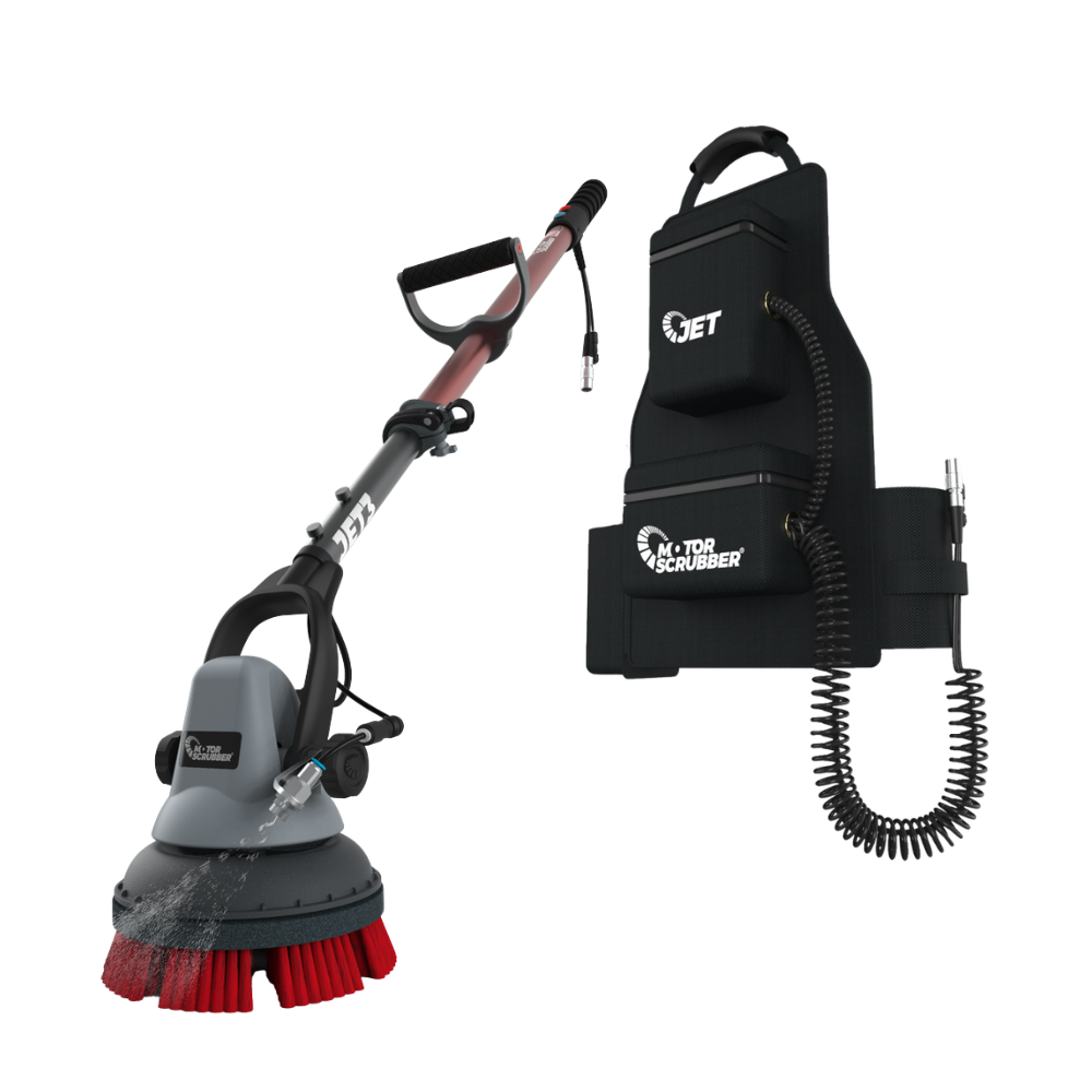 MOTORSCRUBBER | JET3 LITHIUM SCRUBBER C/W CHEMICAL INJECTION | MSJET3UKLITH-B