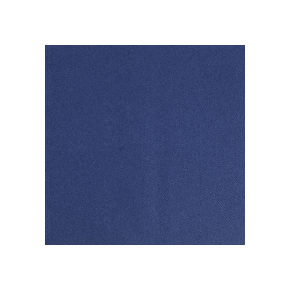 POPPIES | 2PLY 4 FOLD COCKTAIL NAPKIN NAVY BLUE 24 X 24CM X 2000 | 2424NB2 | 42567