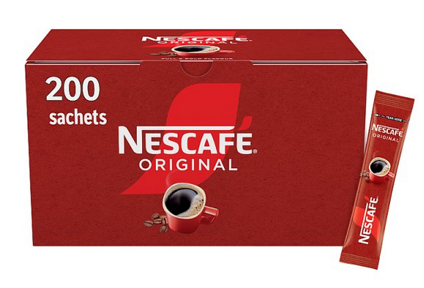 NESCAFE ORIGINAL COFFEE SACHETS X 200
