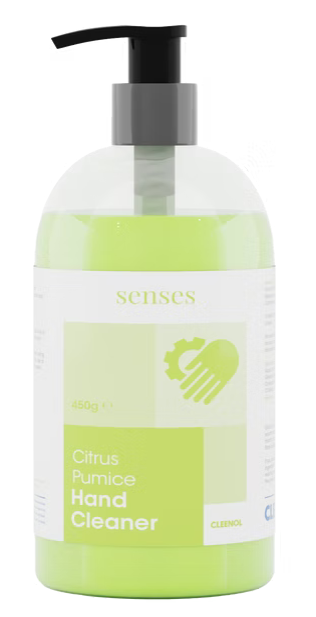 CLEENOL | SENSES CITRUS PUMICE HAND CLEANER 6 X 450G | PUMICE6X450