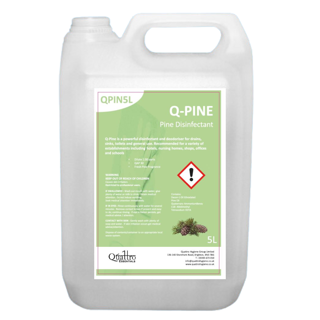 QUATTRO | PINE DISINFECTANT X 5 LTR | QPINE