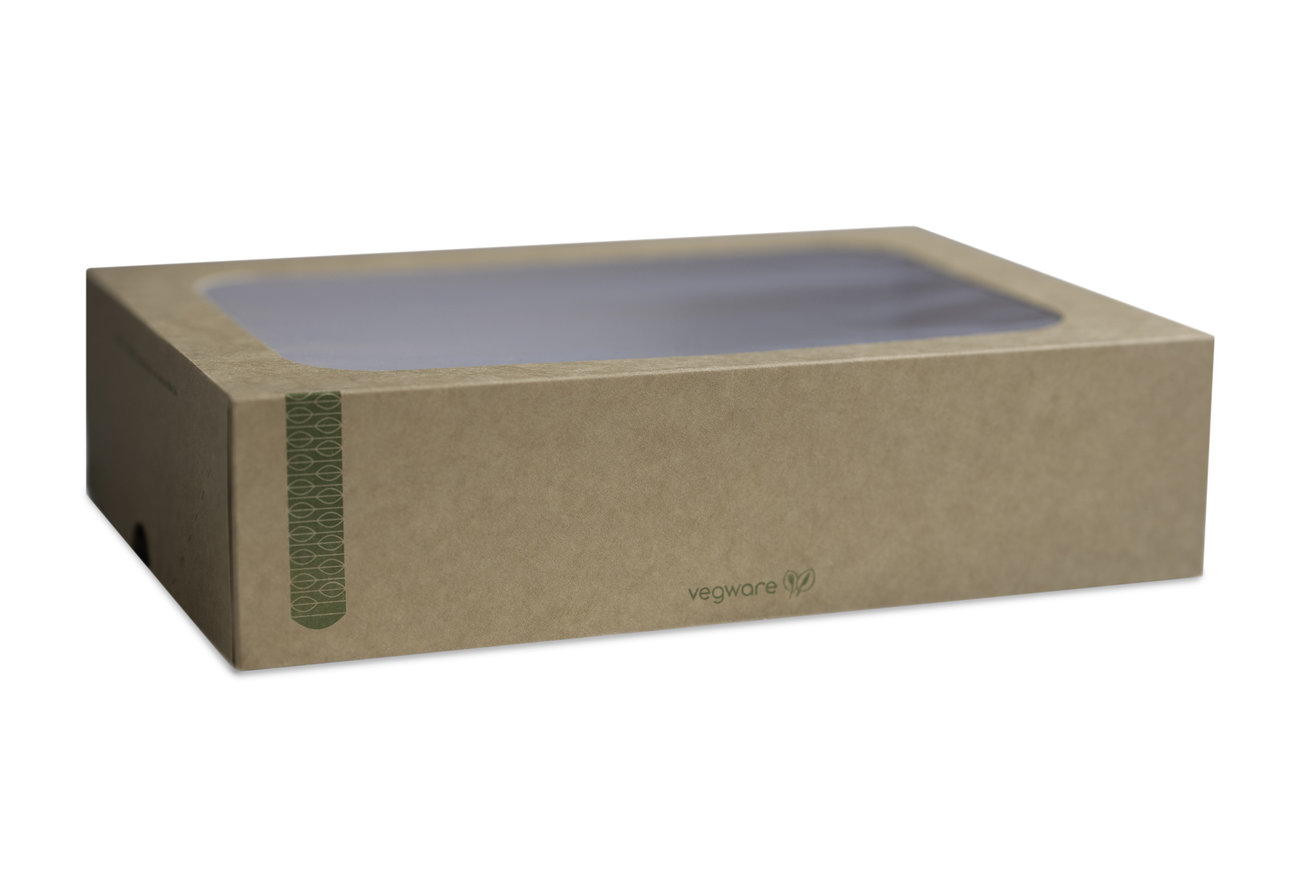 VEGWARE | REGULAR SANDWICH PLATTER BOX AND INSERT X 50 | VWPLATS