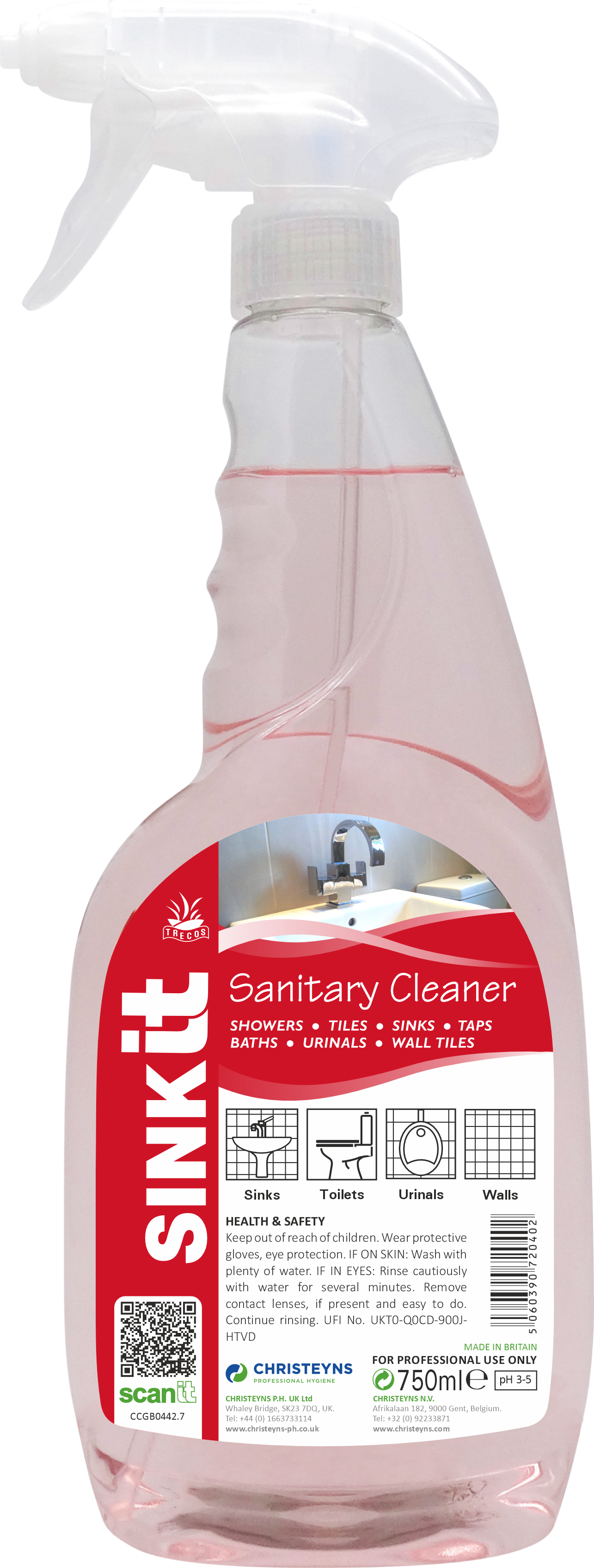 CHRISTEYNS (CLOVER) | SINK IT X 750 ML | 298