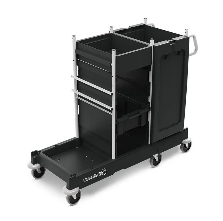 NUMATIC | SM3 SERVO-MATIC TROLLEY C/W SWING OUT BIN TROLLEY | 919419