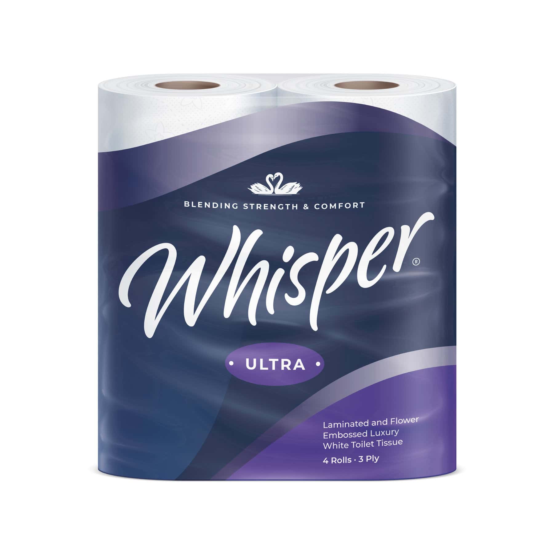 NORTHWOOD | WHISPER 3 PLY LUXURY TOILET ROLL X 40 | TLULTRA31