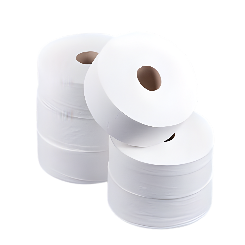 LUCART | JUMBO TOILET ROLLS 6 X 300 MTR 60MM CORE | 812377