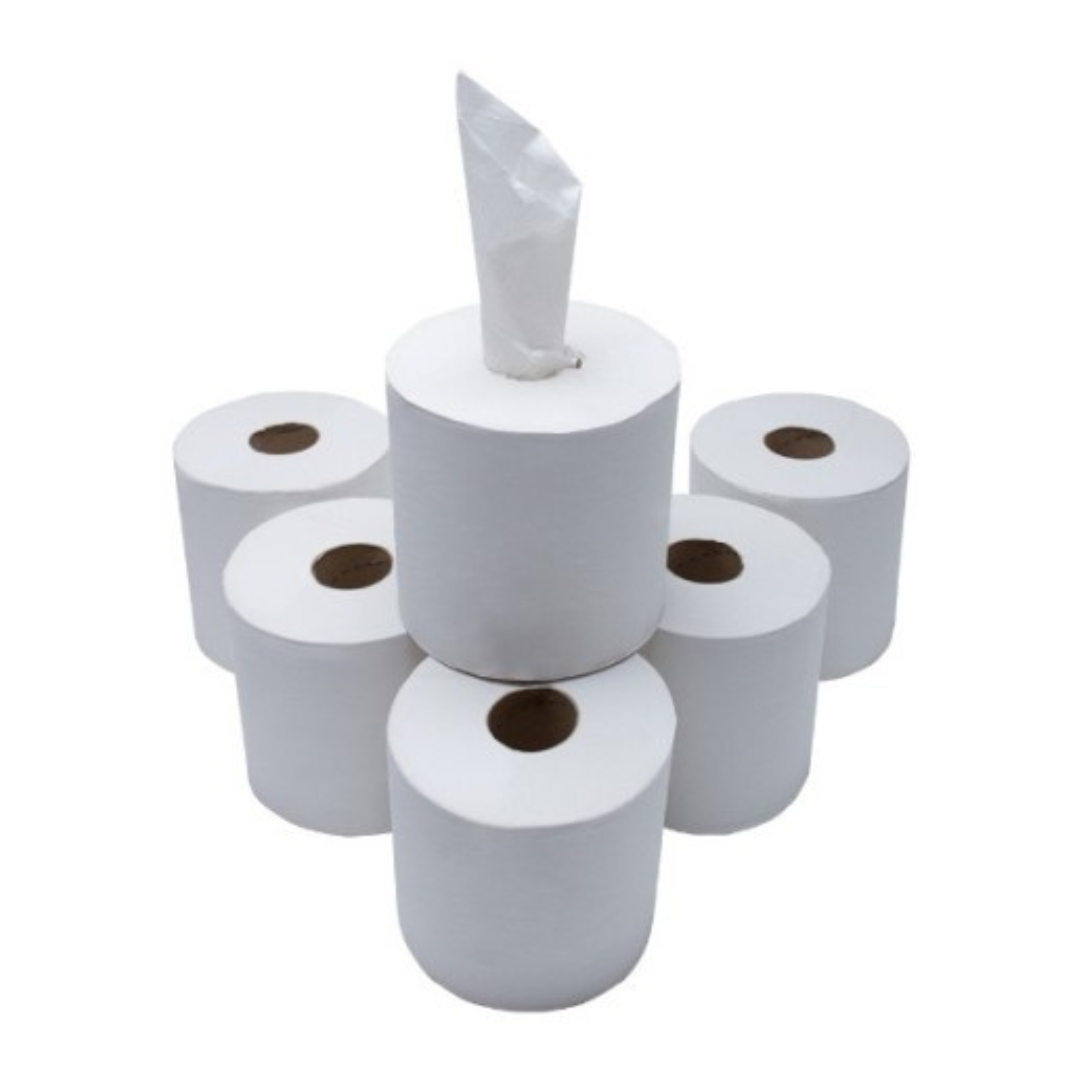 CAPITAL | WHITE CENTRE-FEED 2PLY 150M X 6