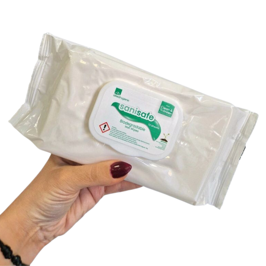 CAPITAL | SANISAFE ANTIBACTERIAL WIPES X 72