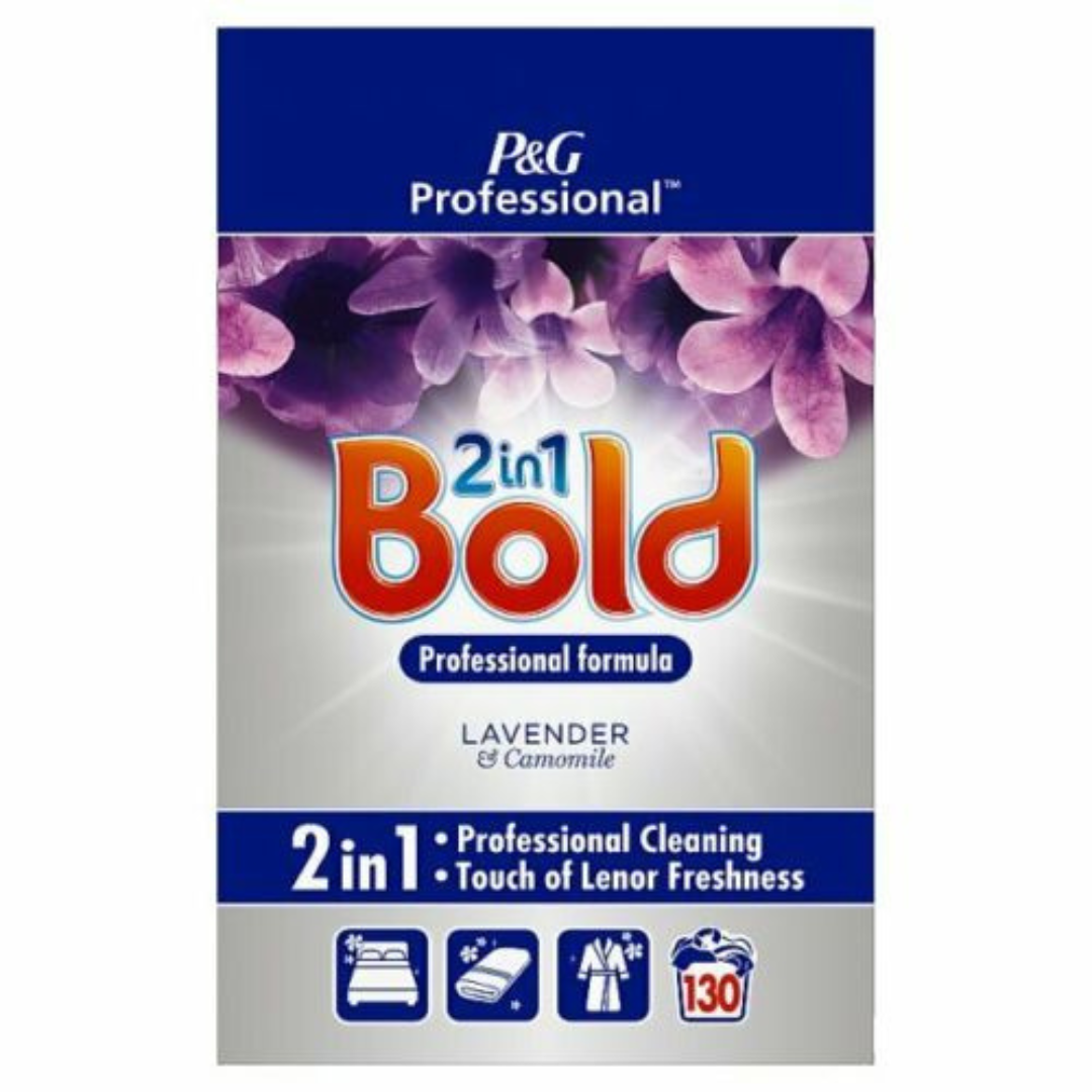 BOLD BY P&G PROFESSIONAL | BOLD 2 IN 1 LAUNDRY POWDER X 130 WASH | 203137