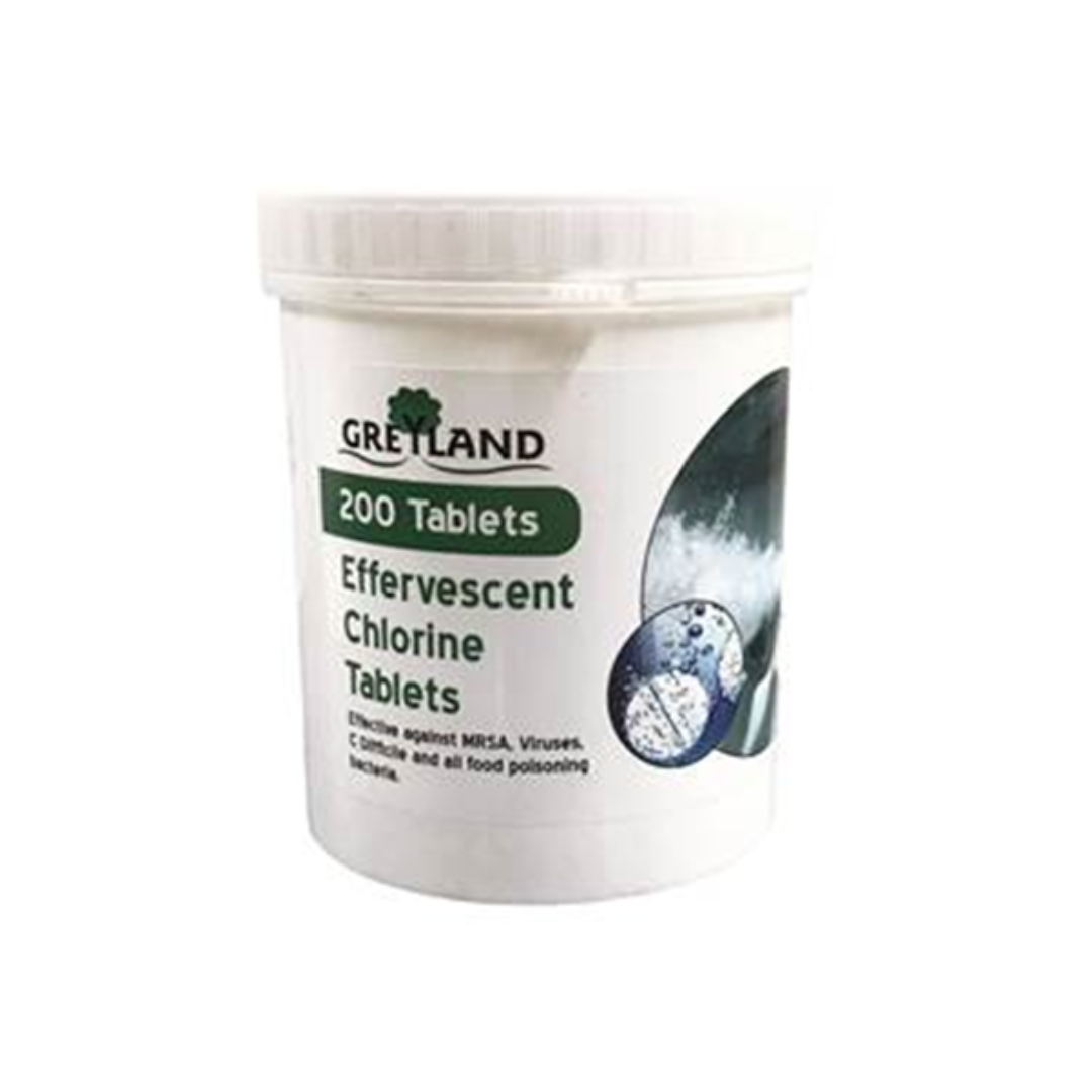 GREYLAND | BLEACH DISINFECTANT & CLEANING TABLETS X 200 | 5091/41