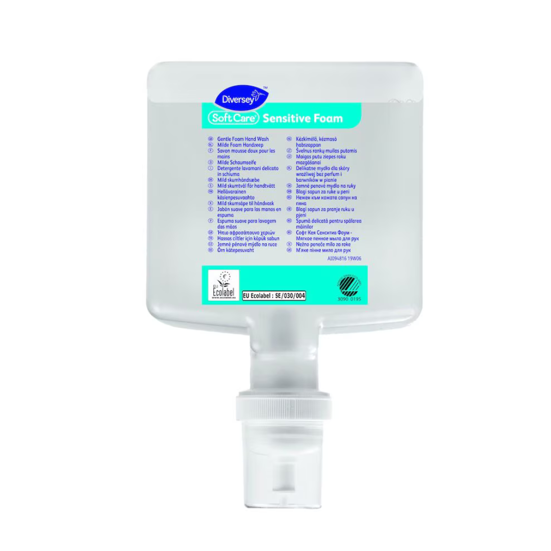 DIVERSEY |  SENSITIVE FOAM HAND SOAP 4 X 1.3 LTR | 100940174