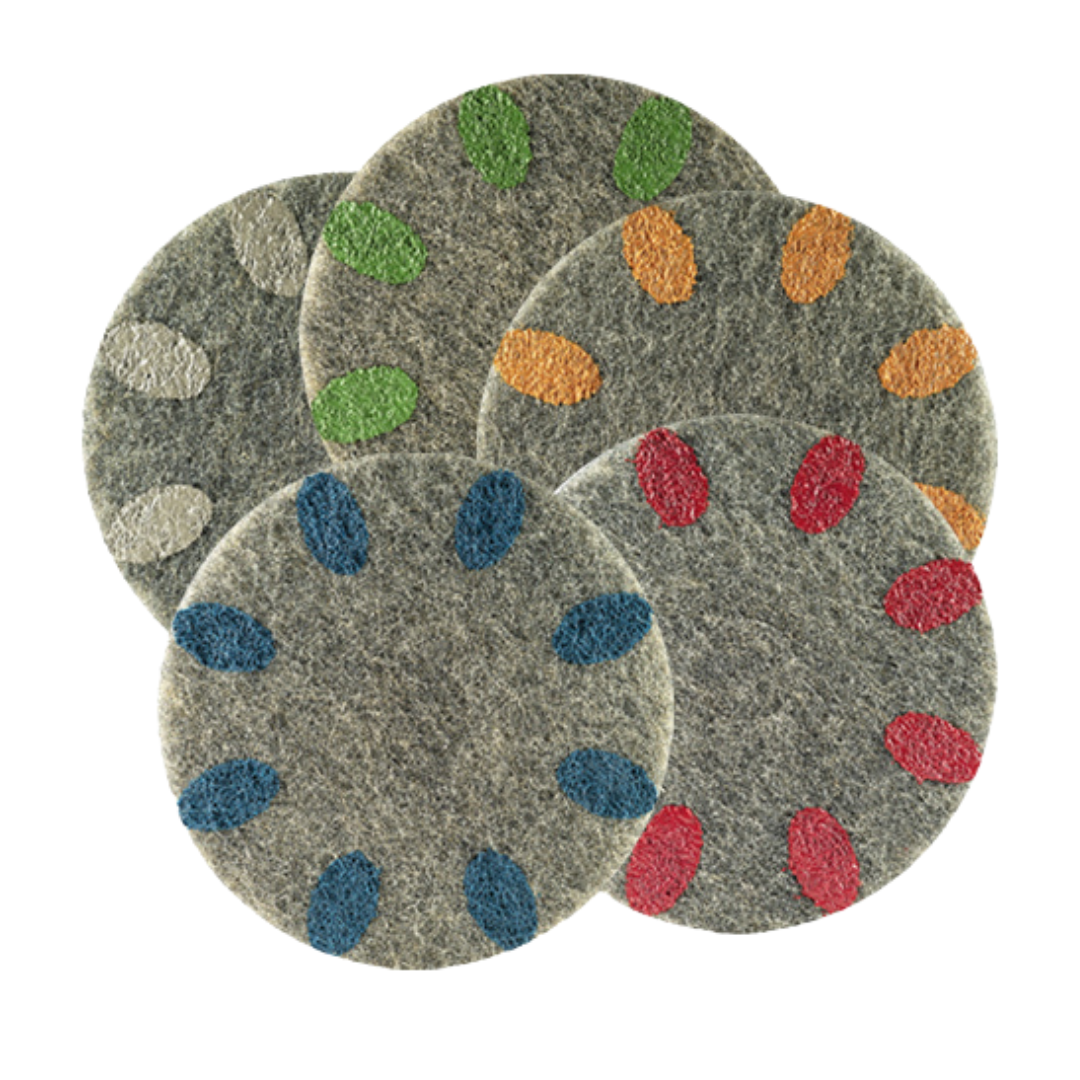 ORBOT |  STONEFLASH PADS KIT 17 INCH X 5 | K.5.120.0719.0