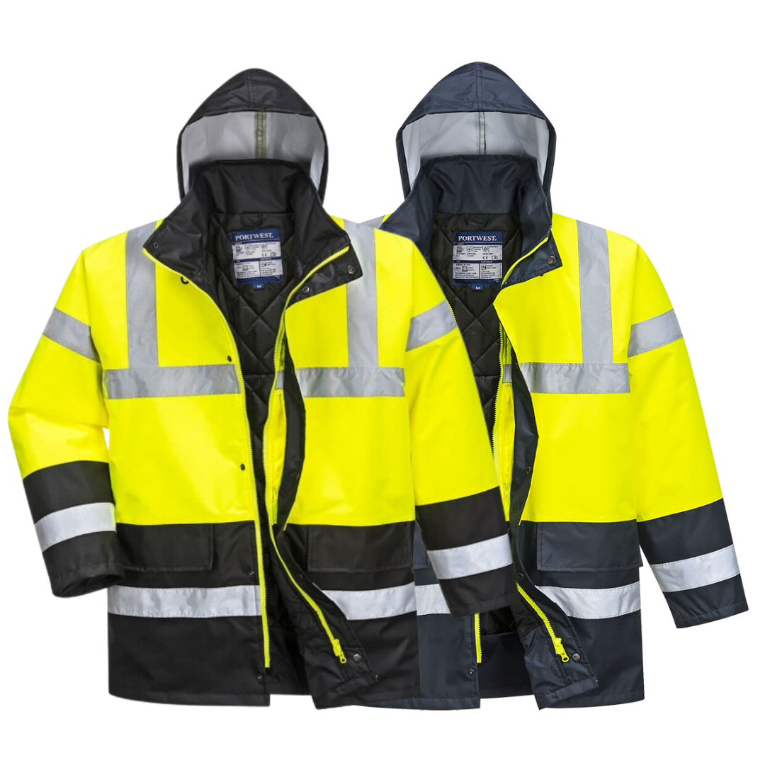 PORTWEST | CONTRAST TRAFFIC JACKET | S466