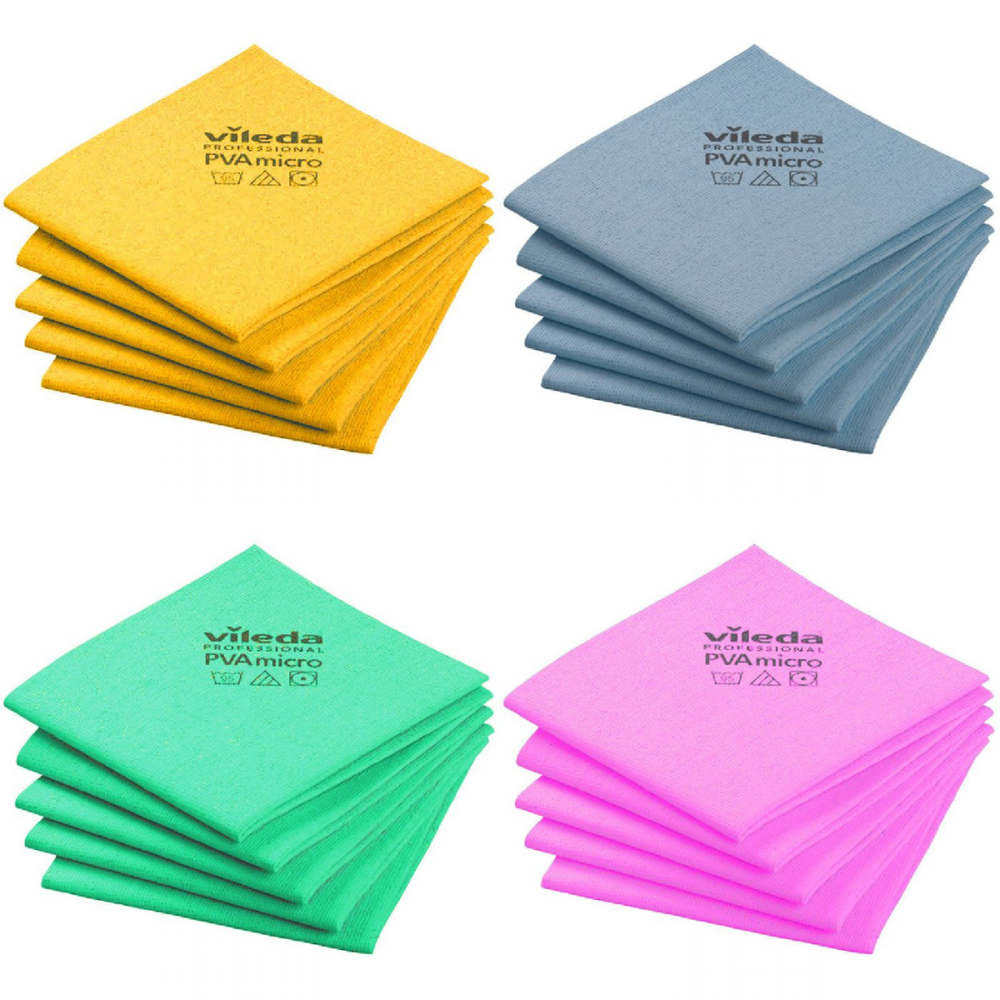 VILEDA | PVA MICRO CLOTHS X 5 | 14358