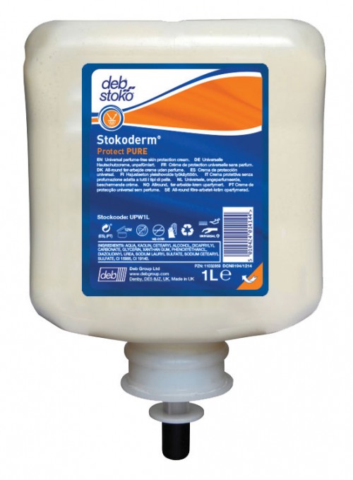 SC JOHNSON | DEB STOKODERM PROTECT PURE 6 X 1 LTR | UPW1L | UPW1L