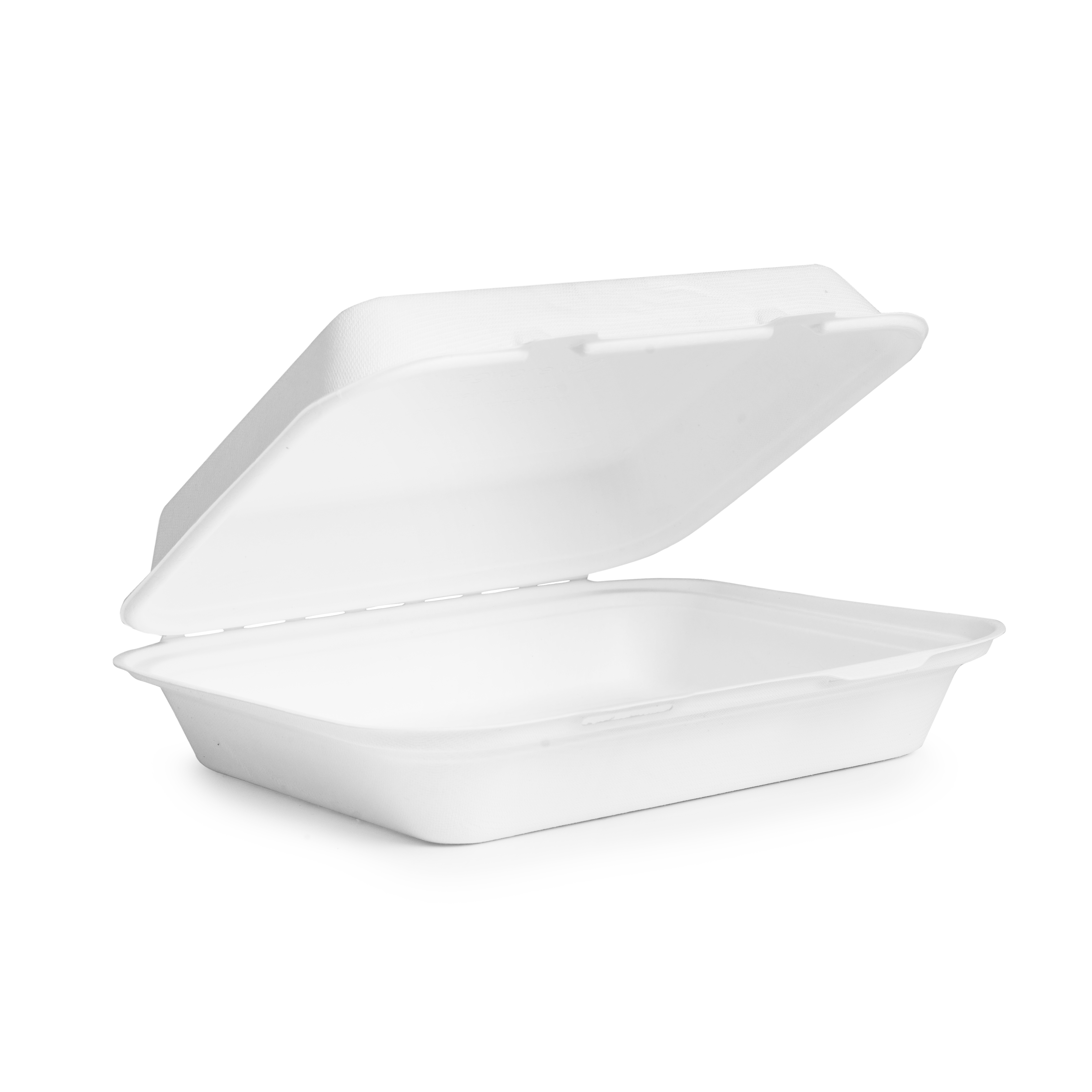 VEGWARE | BAGASSE TAKEAWAY FOOD CONTAINER 240 X 207 MM X 200 | VB09R