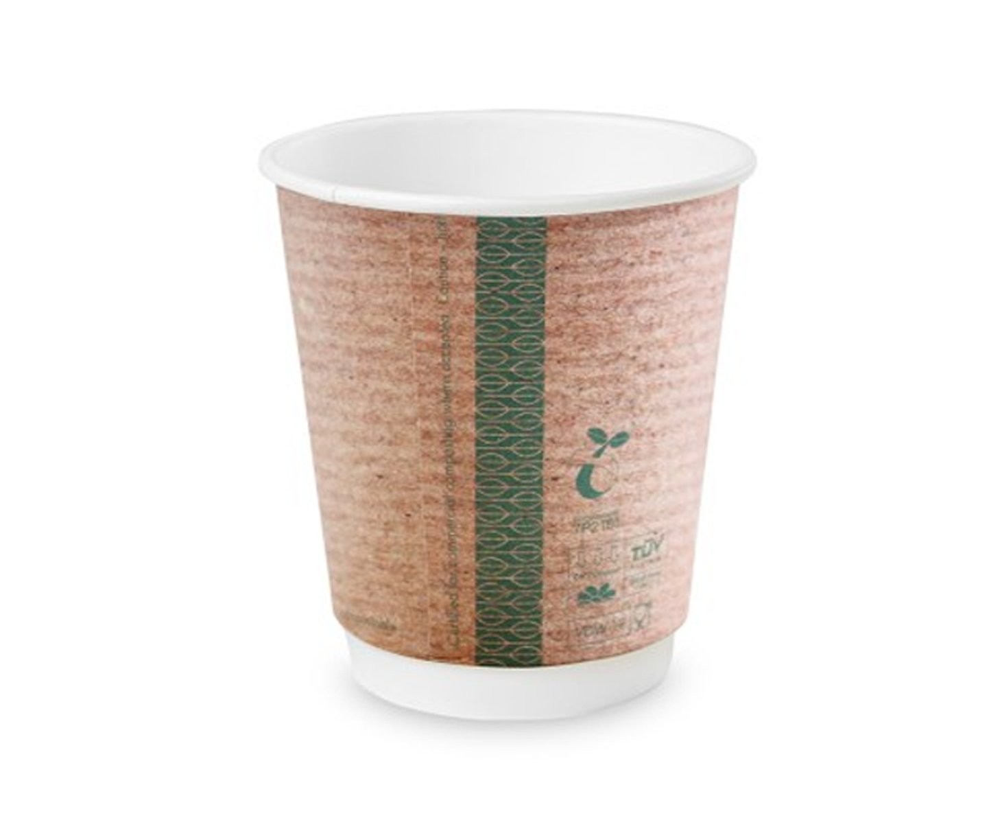 VEGWARE | 89-SERIES DOUBLE WALL CUP KRAFT 12OZ X 500 | VDW-12 | 42826