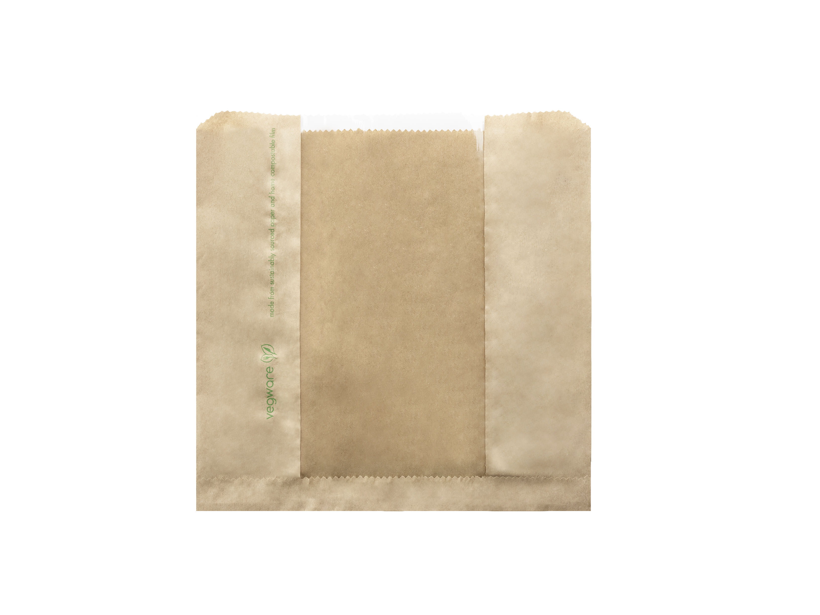VEGWARE | 8.5 X 8.5IN KRAFT NATUREFLEX WINDOW BAG X 1000 | VNWB8.5