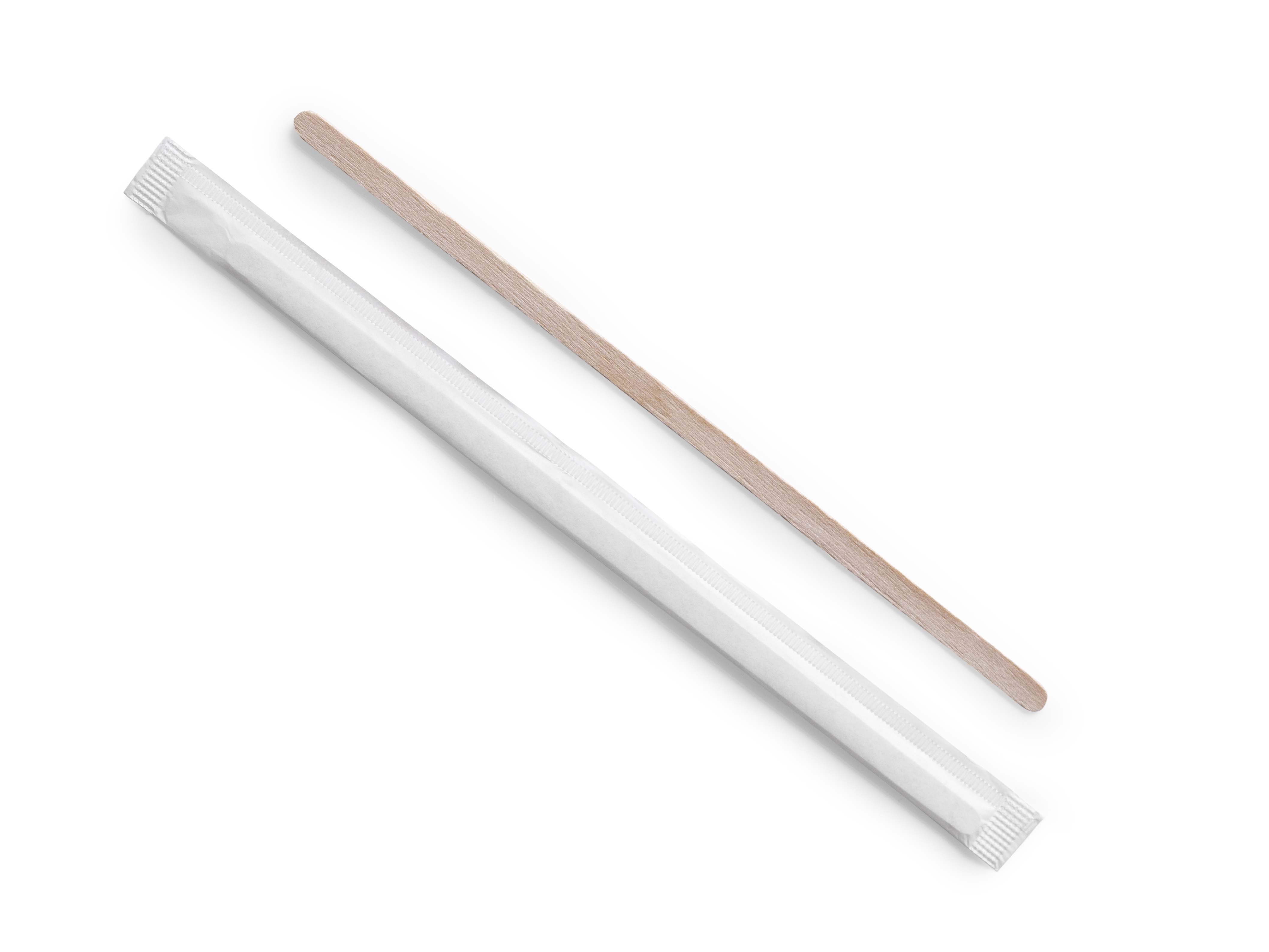 VEGWARE | 7.5IN STIRRER, WRAPPED X 10000 | VT-STIR7W