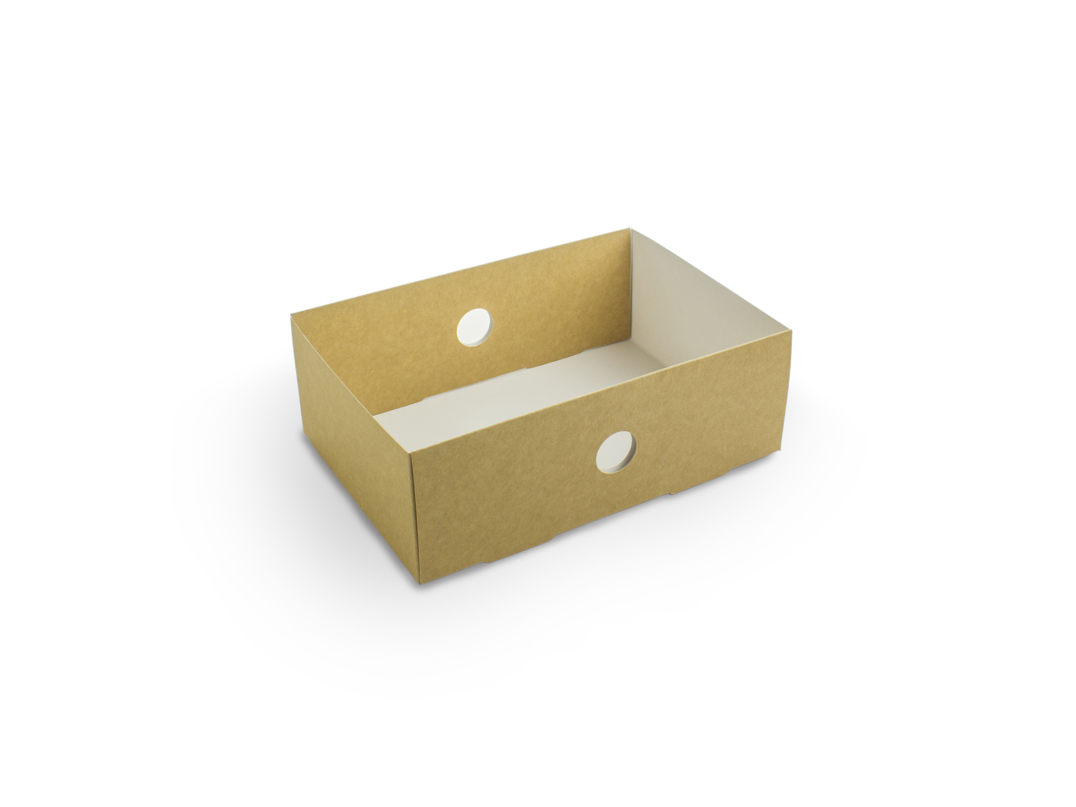 VEGWARE | PLATTER BOX QUARTER INSERT X 50 | VWQUARTIN