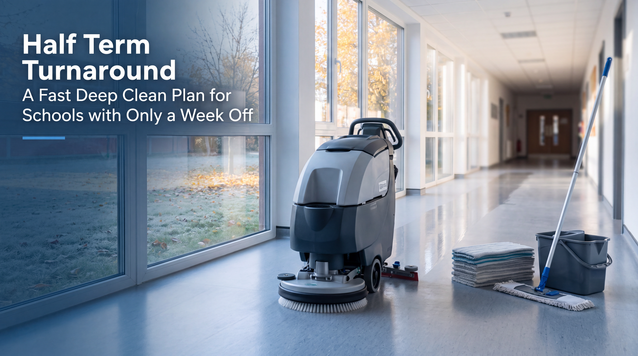 Half Term Turnaround: A Fast Deep Clean Plan for Schools with Only a Week Off