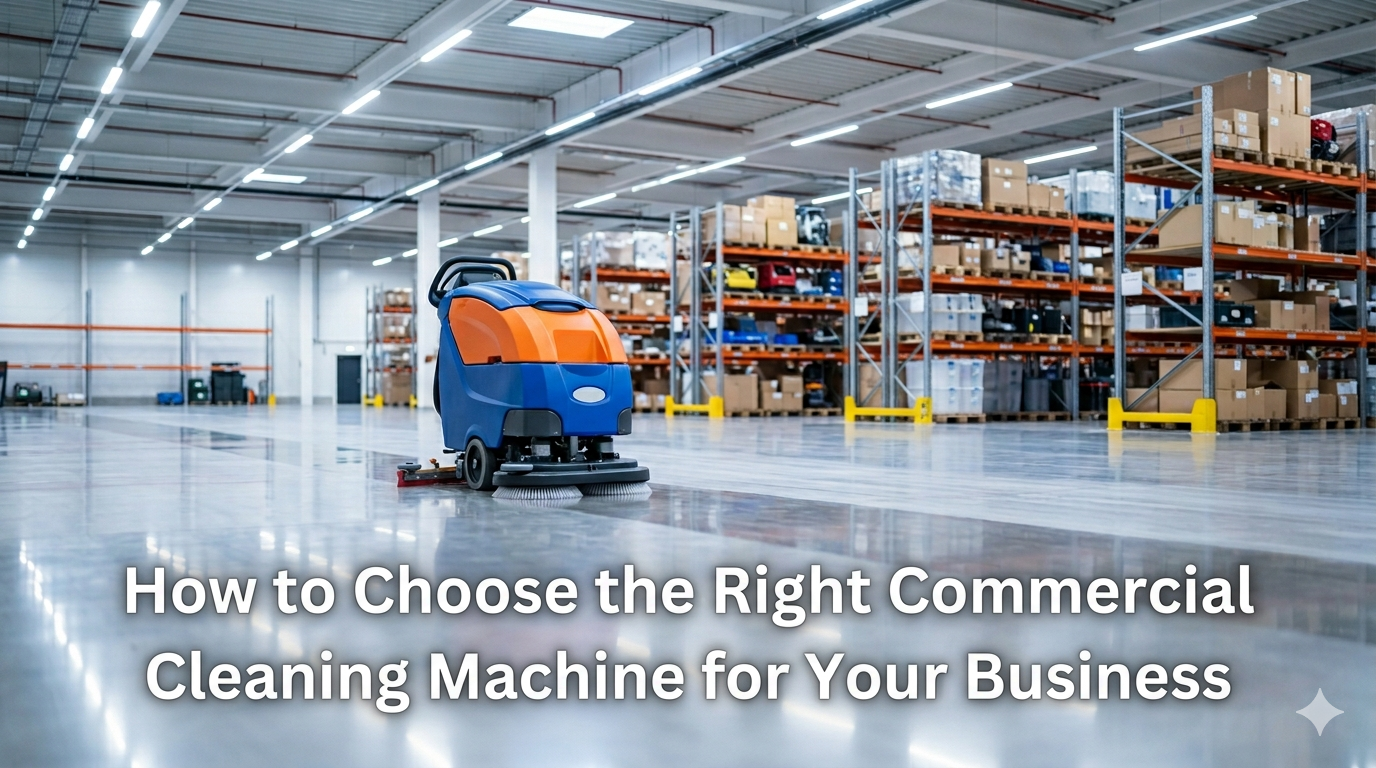 How to Choose the Right Commercial Cleaning Machine for Your Business