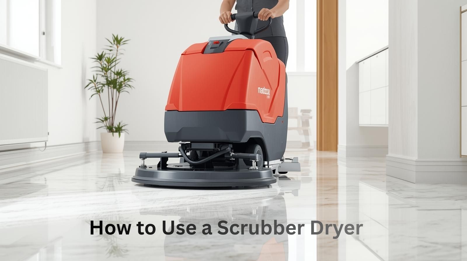 How to Use a Scrubber Dryer: A Step-by-Step Guide