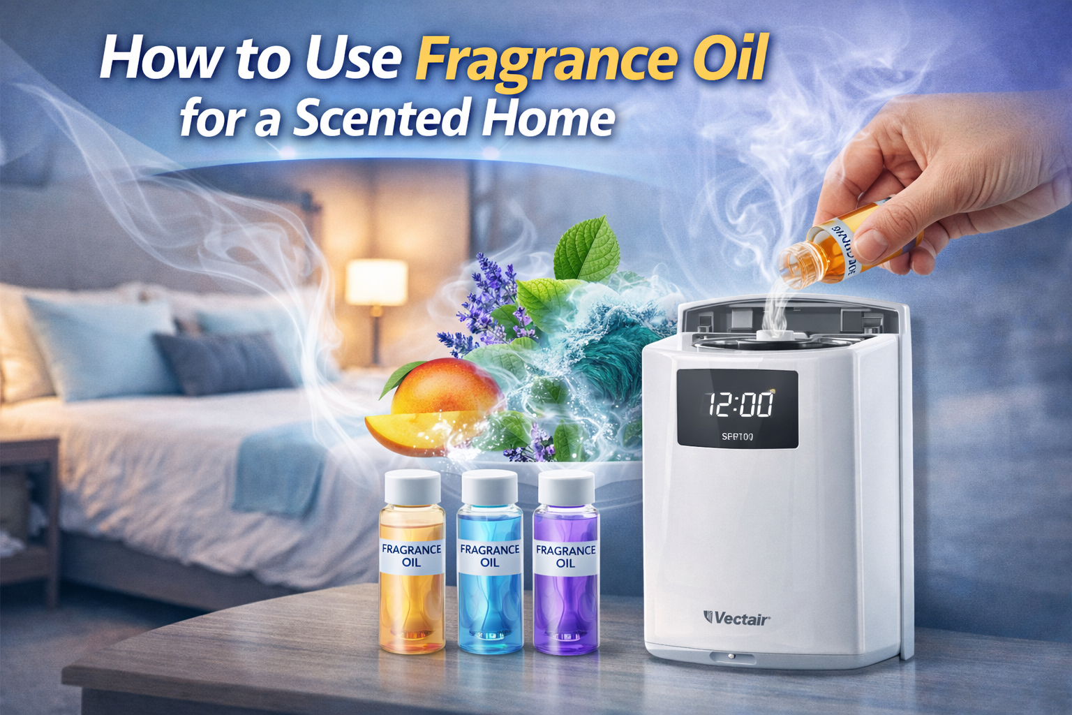 How to Use Fragrance Oil for a Scented Home