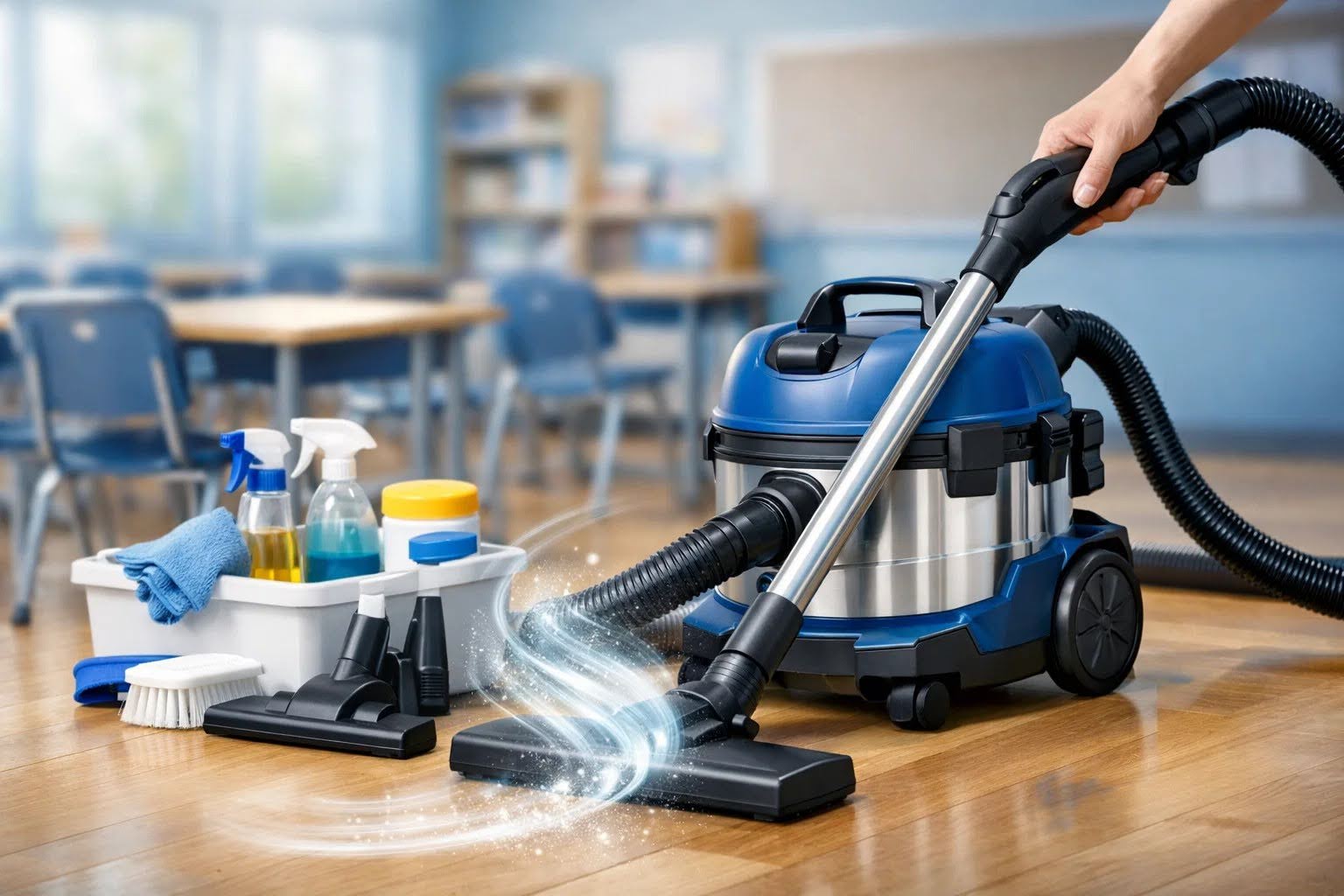 Must-Have Cleaning Equipment for School Janitors and Maintenance Teams