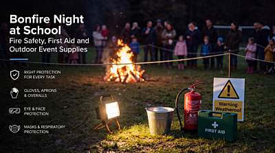 Bonfire Night at School: Fire Safety, First Aid and Outdoor Event Supplies
