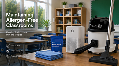 Maintaining Allergen-Free Classrooms: Cleaning Tips to Combat Dust and Allergies