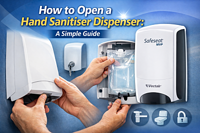 How to Open a Hand Sanitiser Dispenser Without the Hassle