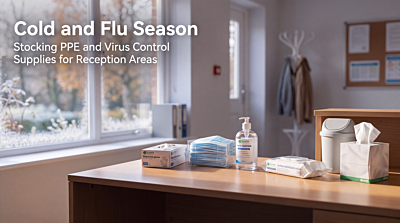 Cold and Flu Season: Stocking PPE and Virus Control Supplies for Reception Areas