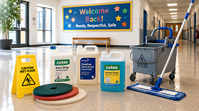 End-of-Term Floorcare for Schools: How to Clean, Polish and Protect Hard Floors Before September
