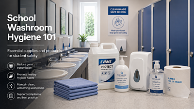 School Washroom Hygiene 101: Essential Supplies and Protocols for Student Safety
