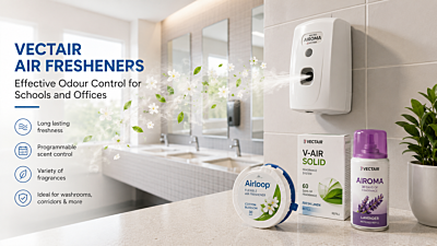 Vectair Air Fresheners for Schools and Offices: Choosing the Right Odour Control System